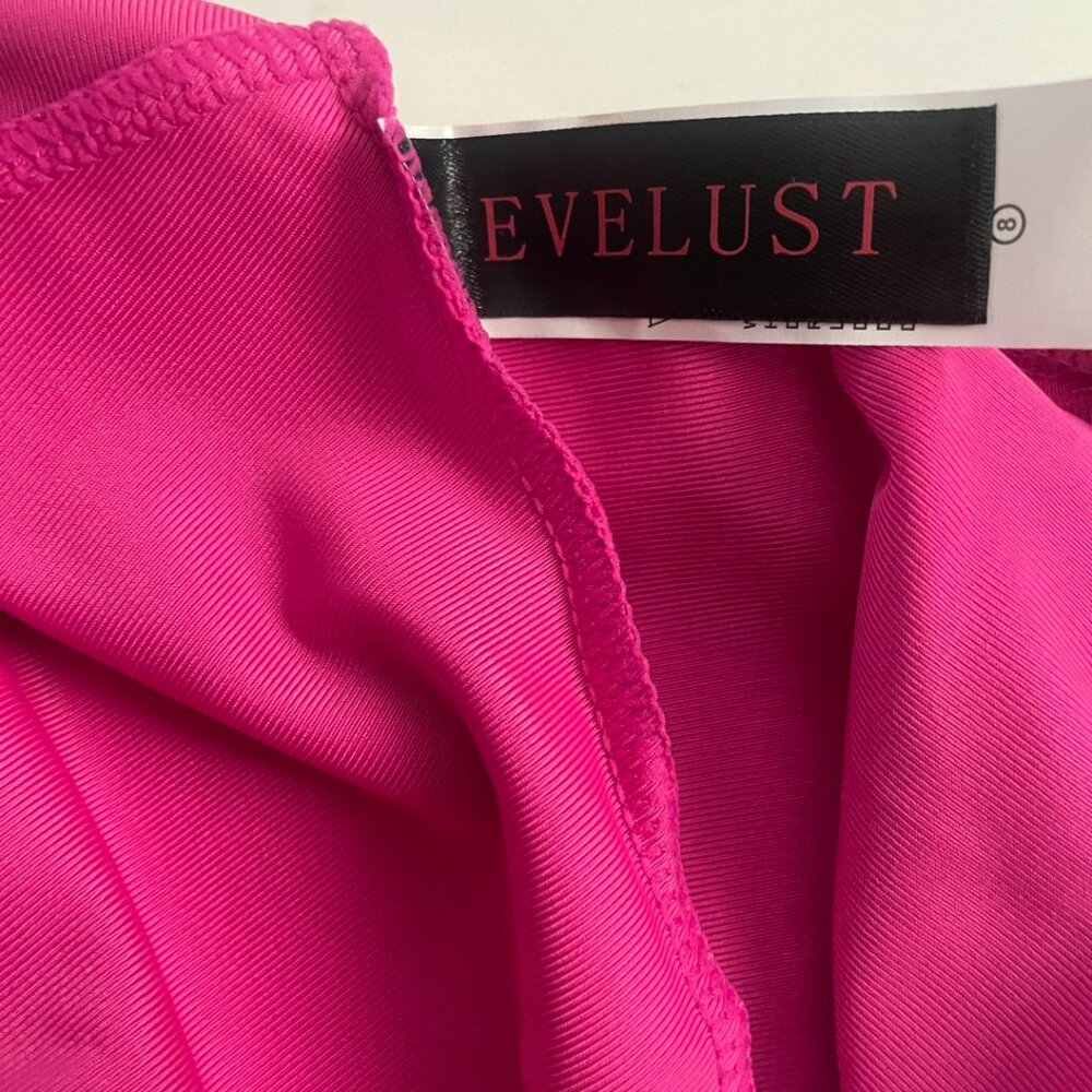 Metallic Hot Pink Rave Bikini Set - Picture 9 of 11